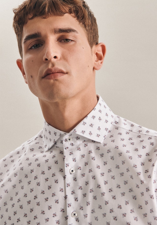 Oxfordhemd in X-Slim with Kentkraag in Wit |  Seidensticker Onlineshop