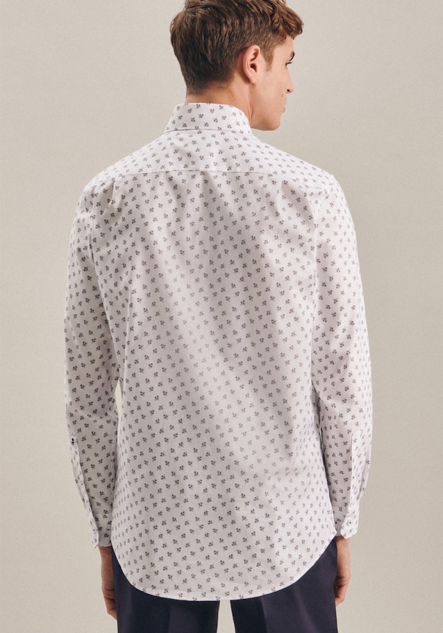 X-Slim Oxford shirt Uni in White | Seidensticker Onlineshop