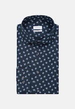 X-Slim Oxfordhemd Uni in Dunkelblau |  Seidensticker Onlineshop