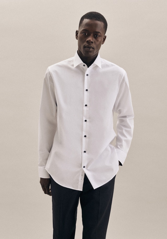 X-Slim Business Shirt Uni in White | Seidensticker Onlineshop