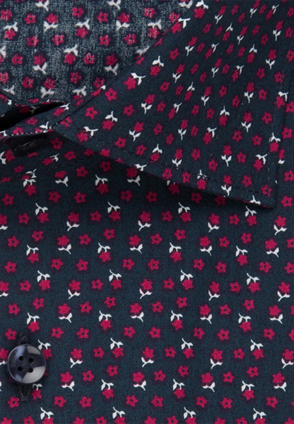 X-Slim Business Hemd Print in Rot |  Seidensticker Onlineshop