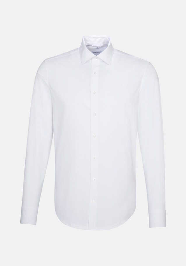 Twill Performancehemd in X-Slim mit Kentkragen in Weiß |  Seidensticker Onlineshop