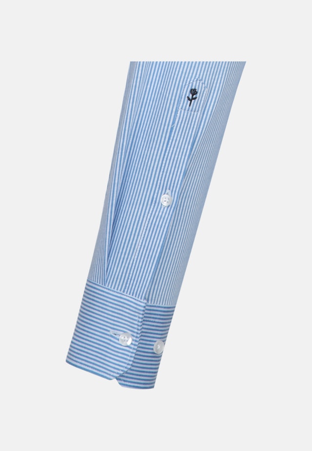 Jersey Jerseyhemd in Slim mit Kentkragen in Hellblau |  Seidensticker Onlineshop