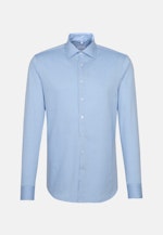 Slim Jerseyhemd Streifen in Hellblau |  Seidensticker Onlineshop