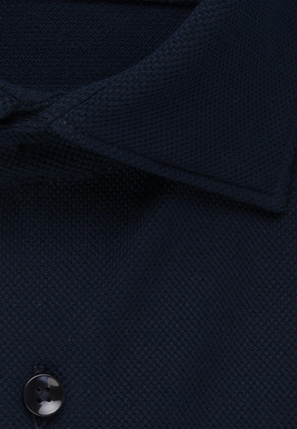 Slim Jersey shirt Plain in Dark Blue |  Seidensticker Onlineshop