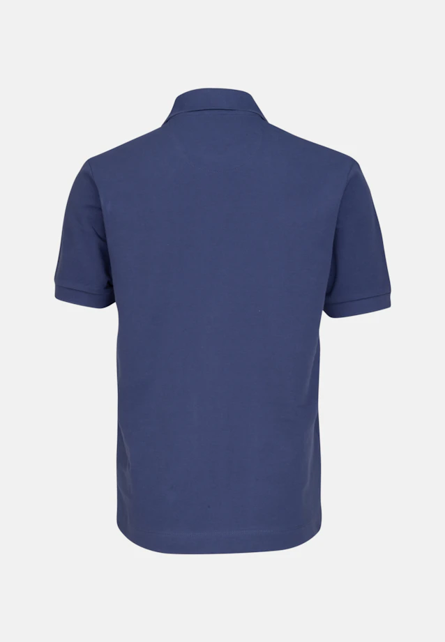 Regular Polo Uni in Mittelblau |  Seidensticker Onlineshop