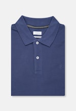 Regular Polo Uni in Medium Blue |  Seidensticker Onlineshop