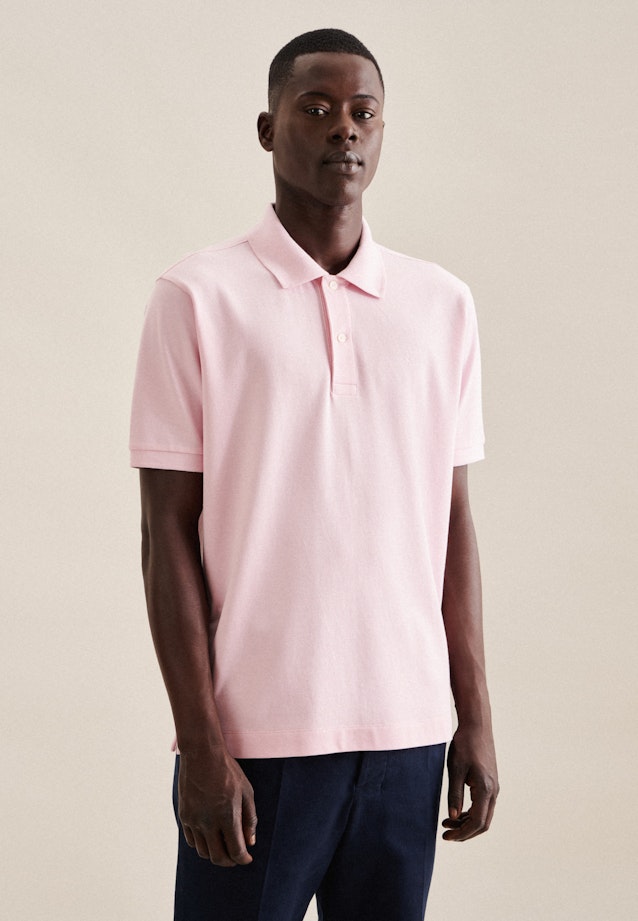 Polo Regular Manche Courte in Rose Fuchsia |  Seidensticker Onlineshop