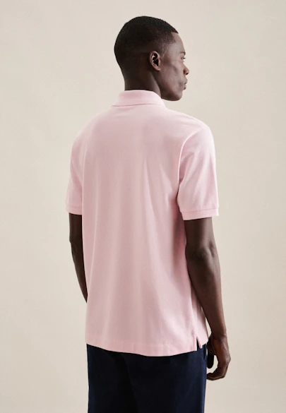 Polo Uni in Rosa/Pink |  Seidensticker Onlineshop