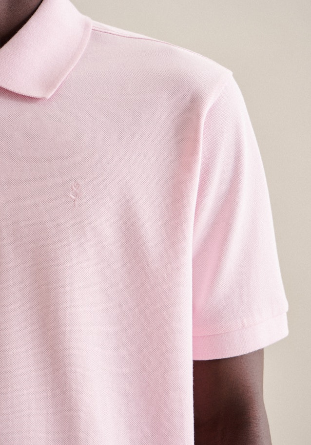 Kraag Polo in Roze/Pink |  Seidensticker Onlineshop