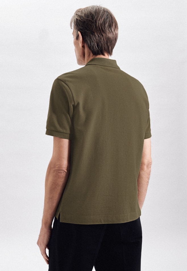 Collar Polo in Green | Seidensticker online shop