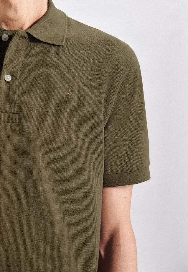 Collar Polo in Green |  Seidensticker Onlineshop