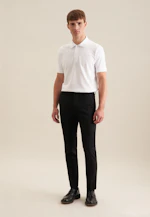 Regular Polo Uni in Weiß |  Seidensticker Onlineshop