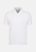 Regular Polo Uni in Blanc |  Seidensticker Onlineshop