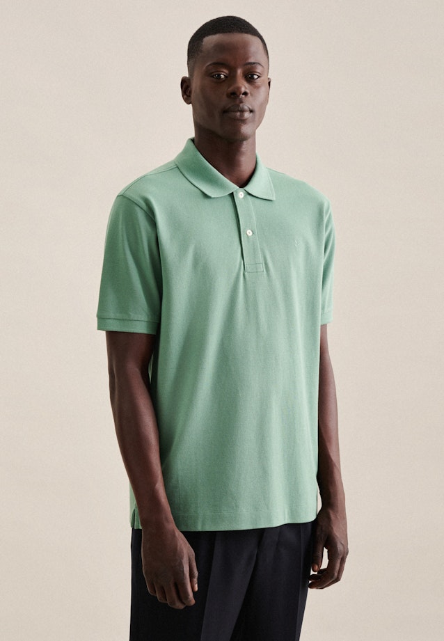 Collar Polo in Green |  Seidensticker Onlineshop