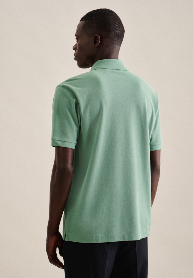 Collar Polo in Green | Seidensticker online shop