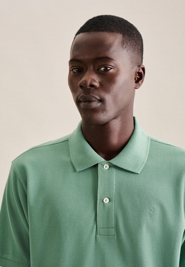 Collar Polo in Green |  Seidensticker Onlineshop