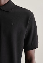 Kragen Polo Regular in Schwarz |  Seidensticker Onlineshop