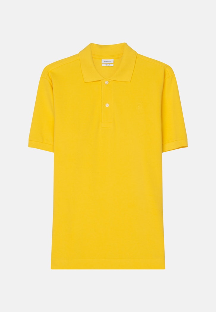 gelb Men | Seidensticker Polo-Shirt Collar