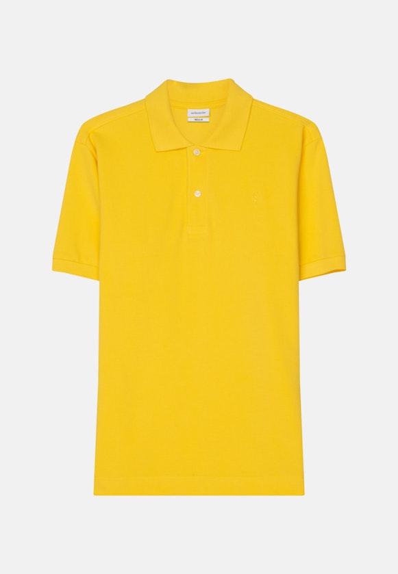 Collar Polo in Yellow |  Seidensticker Onlineshop
