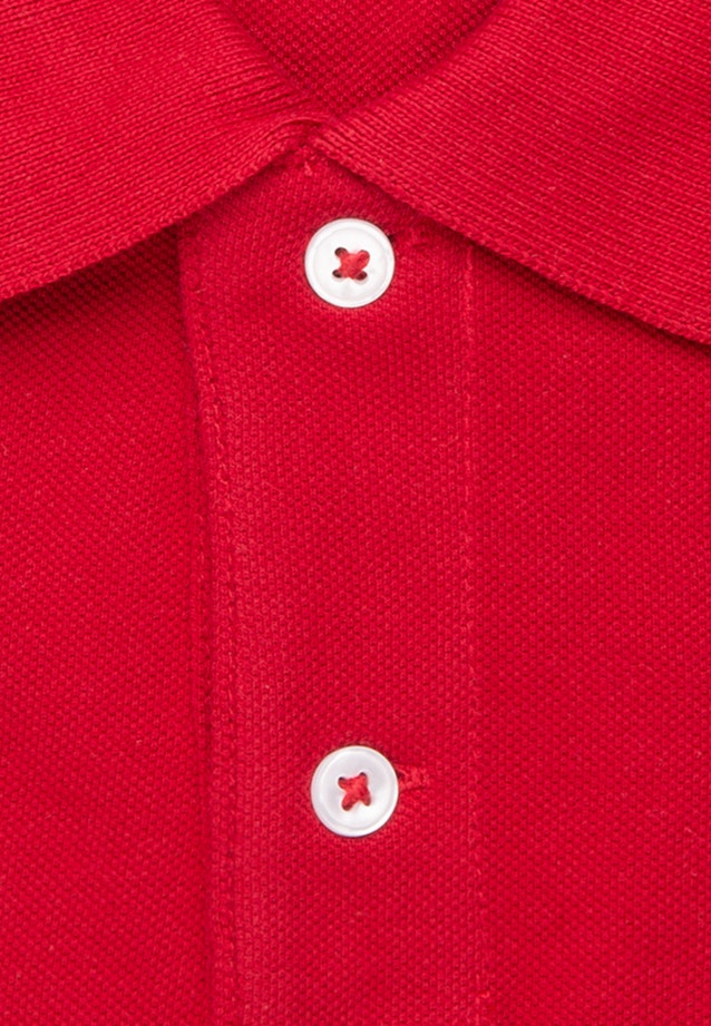 Regular Polo Uni in Rouge |  Seidensticker Onlineshop
