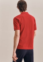 Regular Polo Uni in Rouge |  Seidensticker Onlineshop