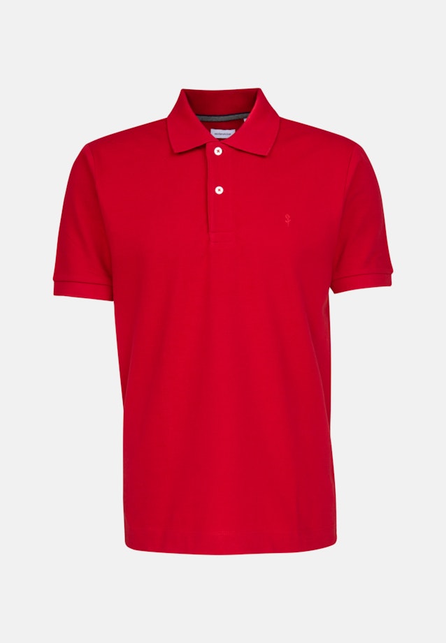 Regular Polo Uni in Rouge |  Seidensticker Onlineshop