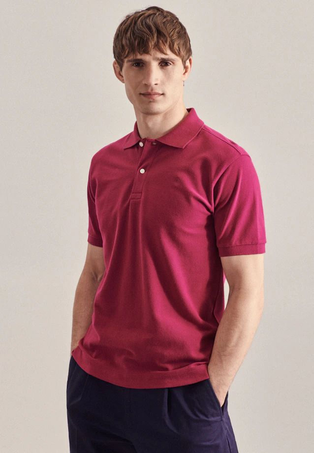 Polo Uni in Pink |  Seidensticker Onlineshop