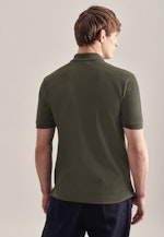 Regular Polo Uni in Grün |  Seidensticker Onlineshop