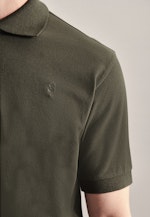 Regular Polo Uni in Grün |  Seidensticker Onlineshop