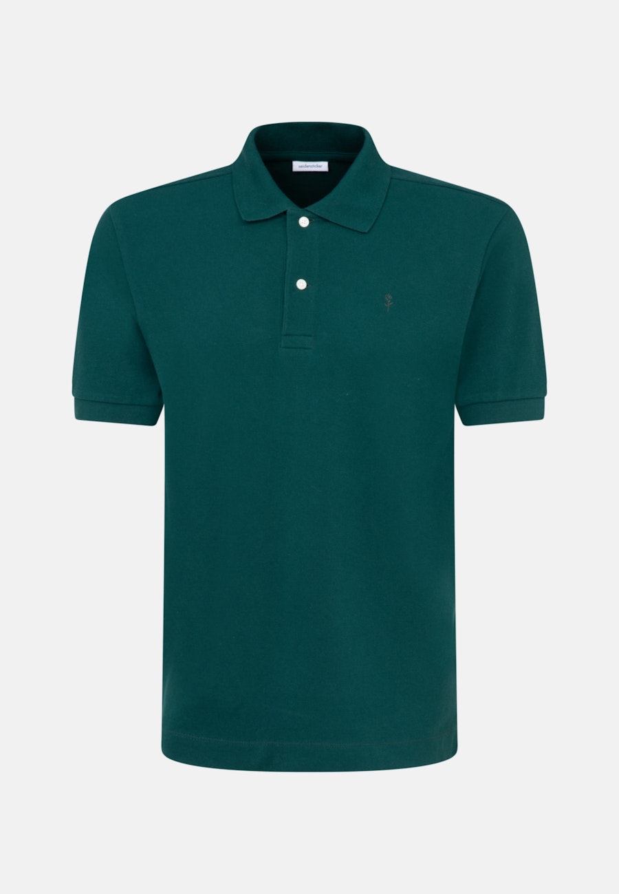 Polo-Shirt Regular fit in Grün |  Seidensticker Onlineshop