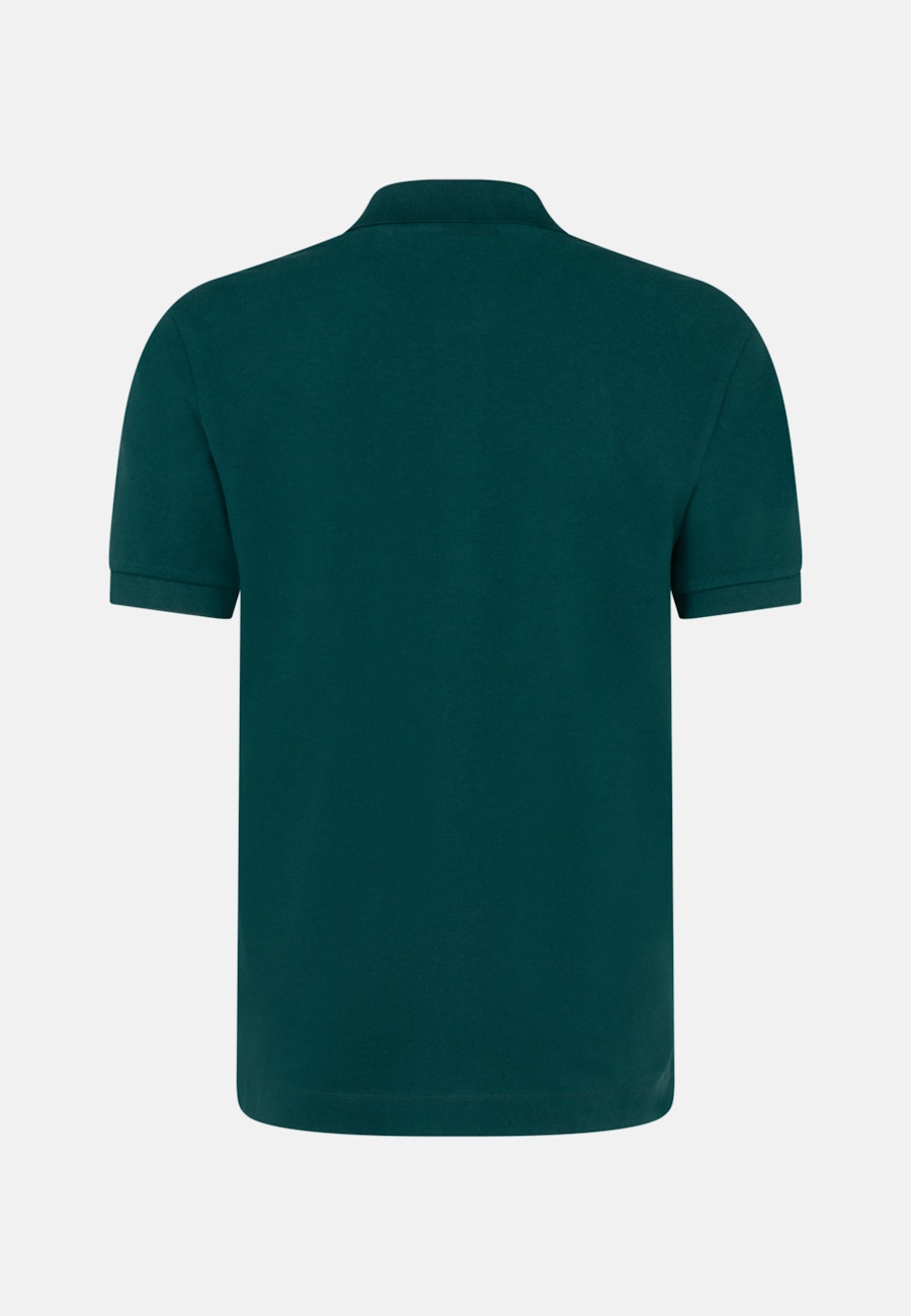 Kragen Polo-Shirt Regular in Grün |  Seidensticker Onlineshop
