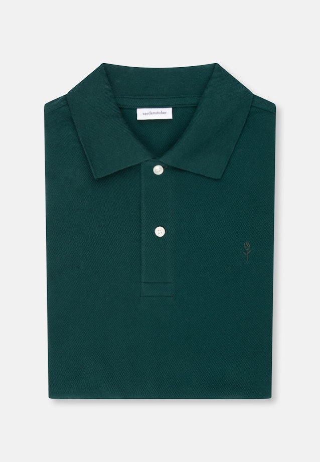 Regular Polo Uni in Green |  Seidensticker Onlineshop