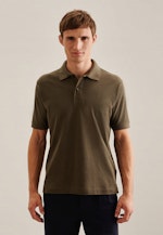 Regular Polo Uni in Grün |  Seidensticker Onlineshop