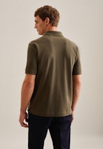 Regular Polo Uni in Grün |  Seidensticker Onlineshop