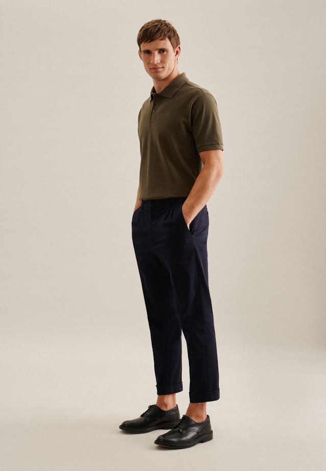 Regular Polo Uni in Grün |  Seidensticker Onlineshop