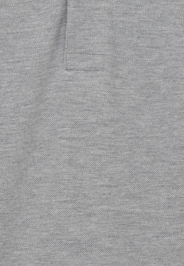 Regular Polo Uni in Gris |  Seidensticker Onlineshop
