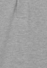 Regular Polo Uni in Gris |  Seidensticker Onlineshop