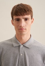 Regular Polo Uni in Gris |  Seidensticker Onlineshop