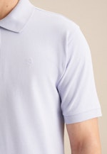 Regular Polo Uni in Bleu Clair |  Seidensticker Onlineshop