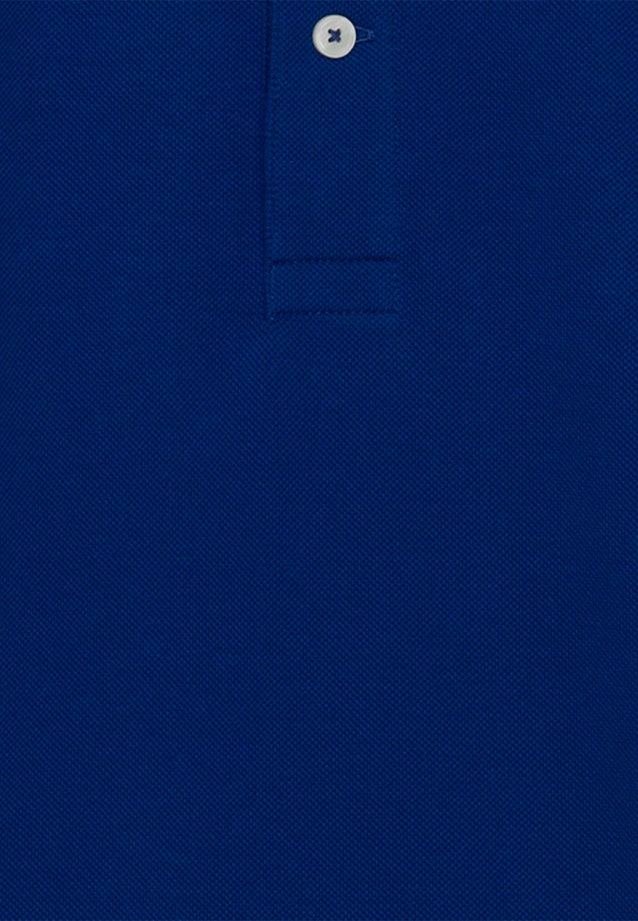 Regular Polo Uni in Bleu Foncé |  Seidensticker Onlineshop