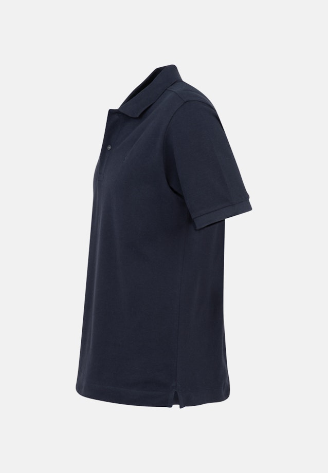 Regular Polo Uni in Dunkelblau |  Seidensticker Onlineshop