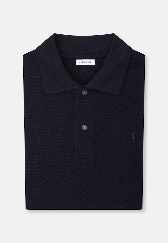 Polo Uni in Dunkelblau | Seidensticker Onlineshop