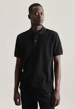 Regular Polo Uni in Schwarz |  Seidensticker Onlineshop