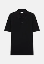 Regular Polo Uni in Schwarz |  Seidensticker Onlineshop