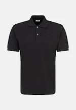 Regular Polo Uni in Schwarz |  Seidensticker Onlineshop