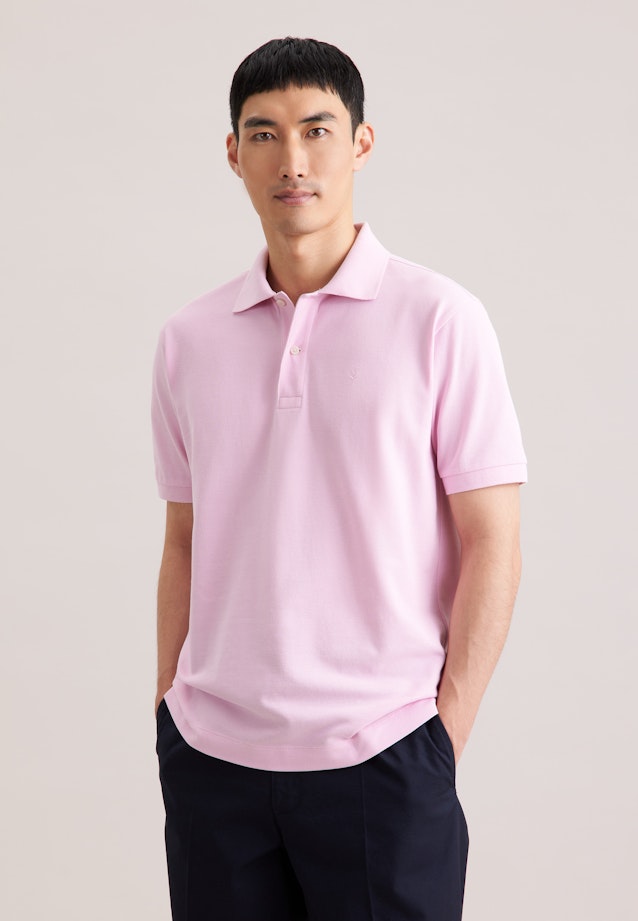 Regular Polo Uni in Rosa |  Seidensticker Onlineshop