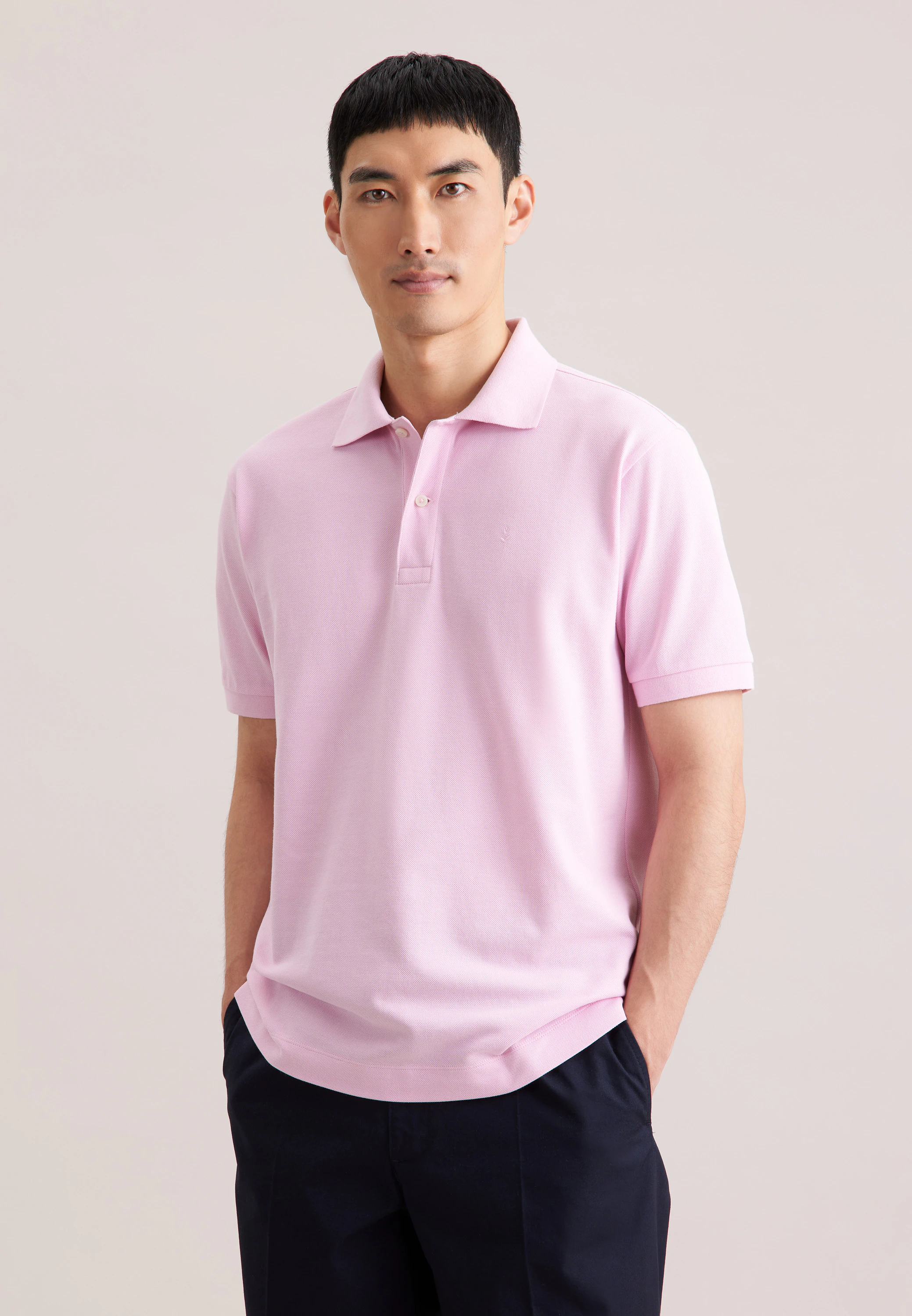 Polo Uni Rosa/Pink S