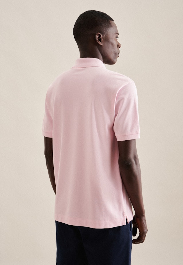 Regular Polo Uni in Pink |  Seidensticker Onlineshop