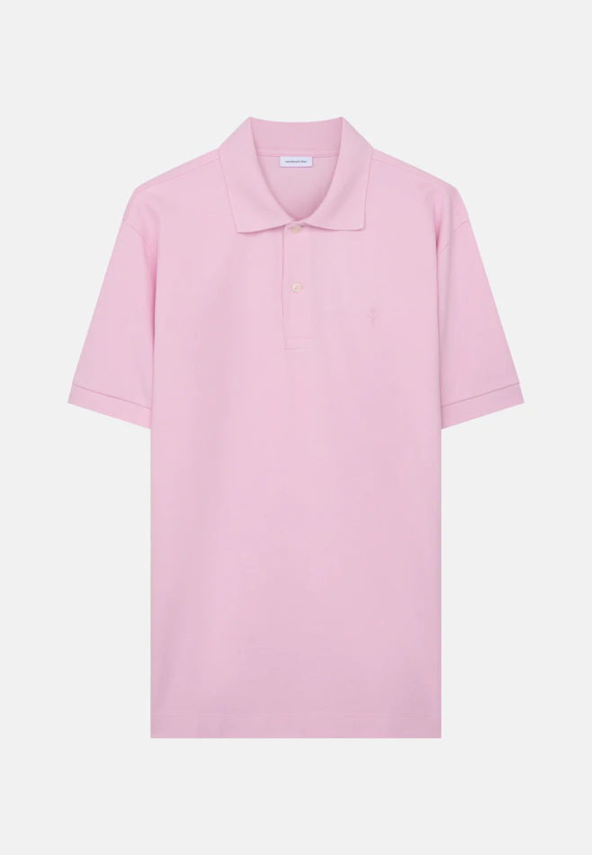 Regular Polo Uni in Rosa | Seidensticker Onlineshop